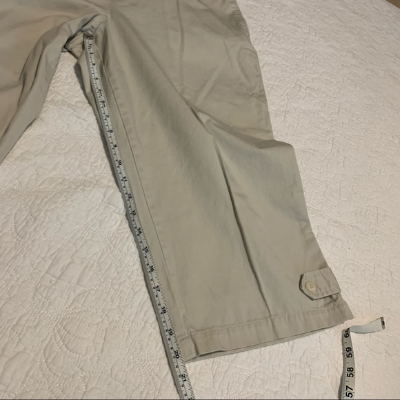 Christopher & Banks khaki color capris. - Picture 4 of 7